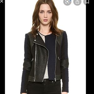 Rebecca Taylor Combo Moto Jacket